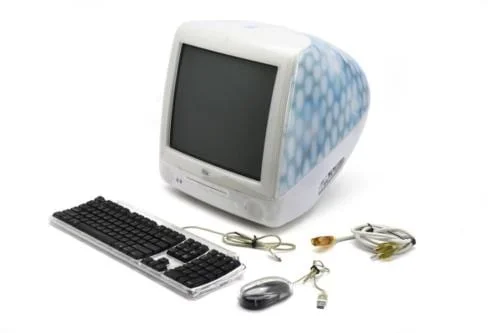Apple iMac PowerPC G3 500 MHz Flower Blue