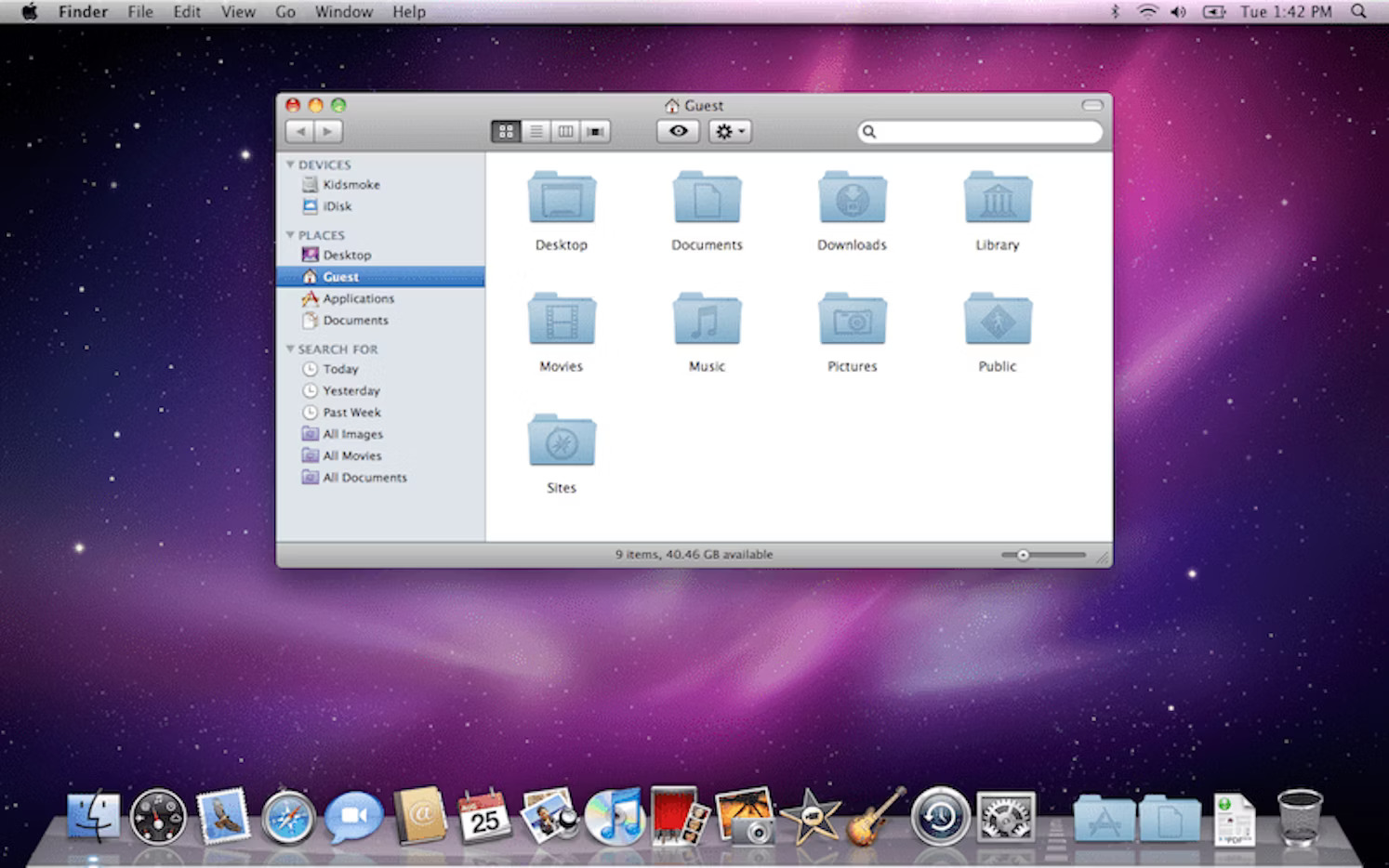 OS X 10.6 "Snow Leopard" (2009)